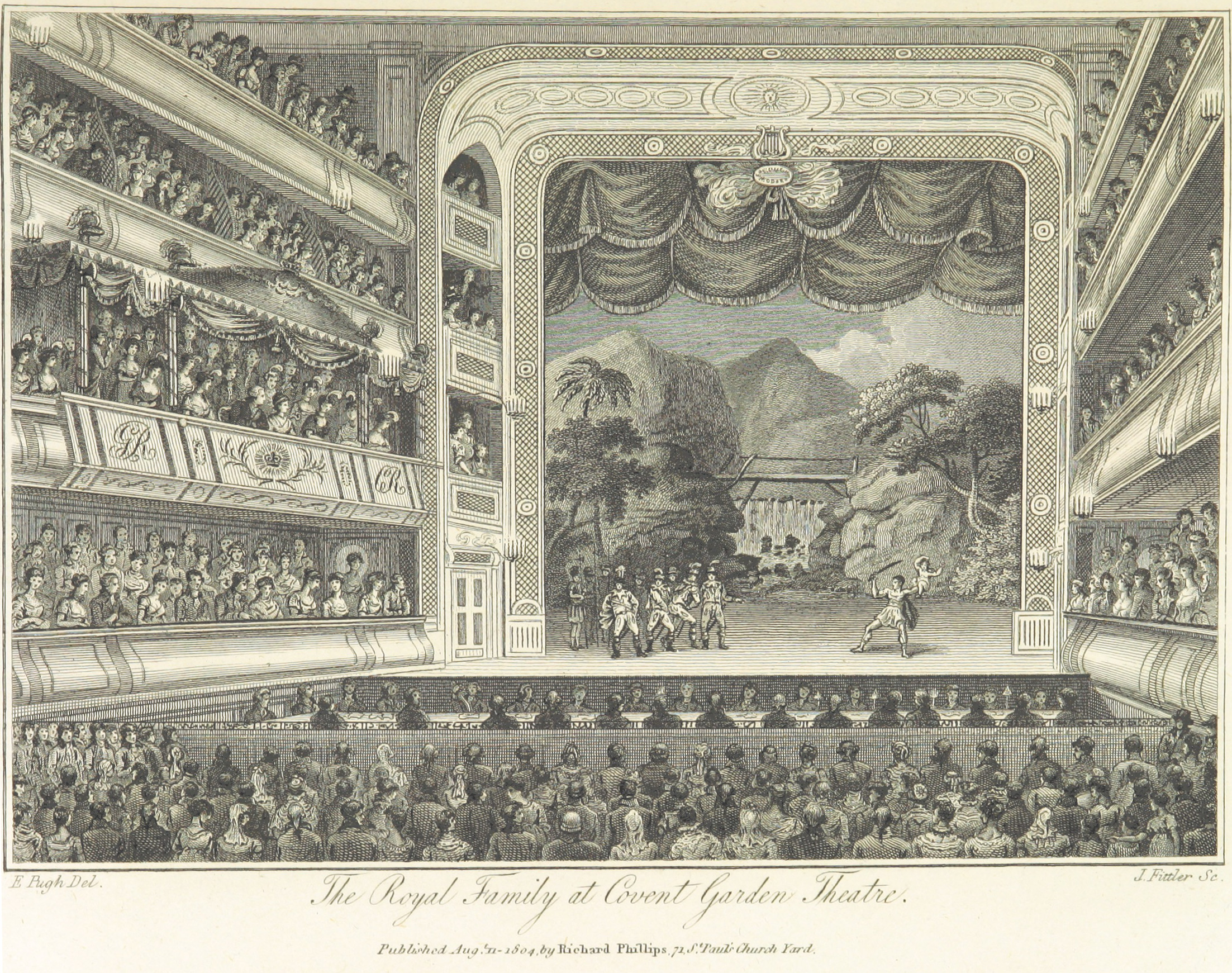 Phillips(1804)_p497_-_The_Royal_Family_at_Covent_Garden_Theatre