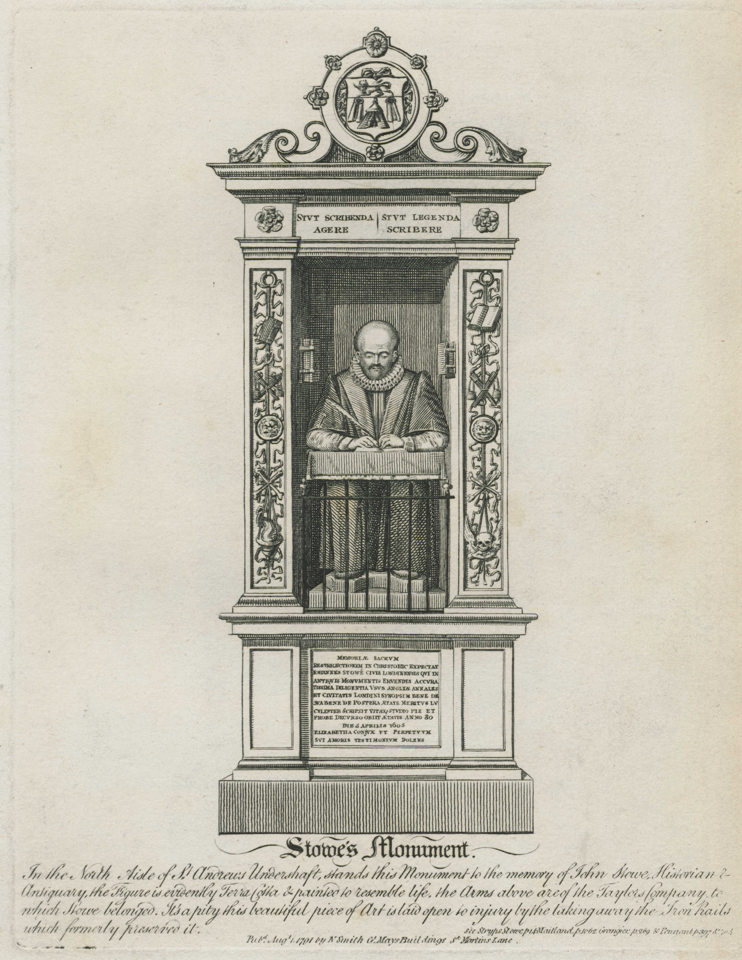 23-stowes-monument-in-the-north-aisle-of-st-andrews-undershaft