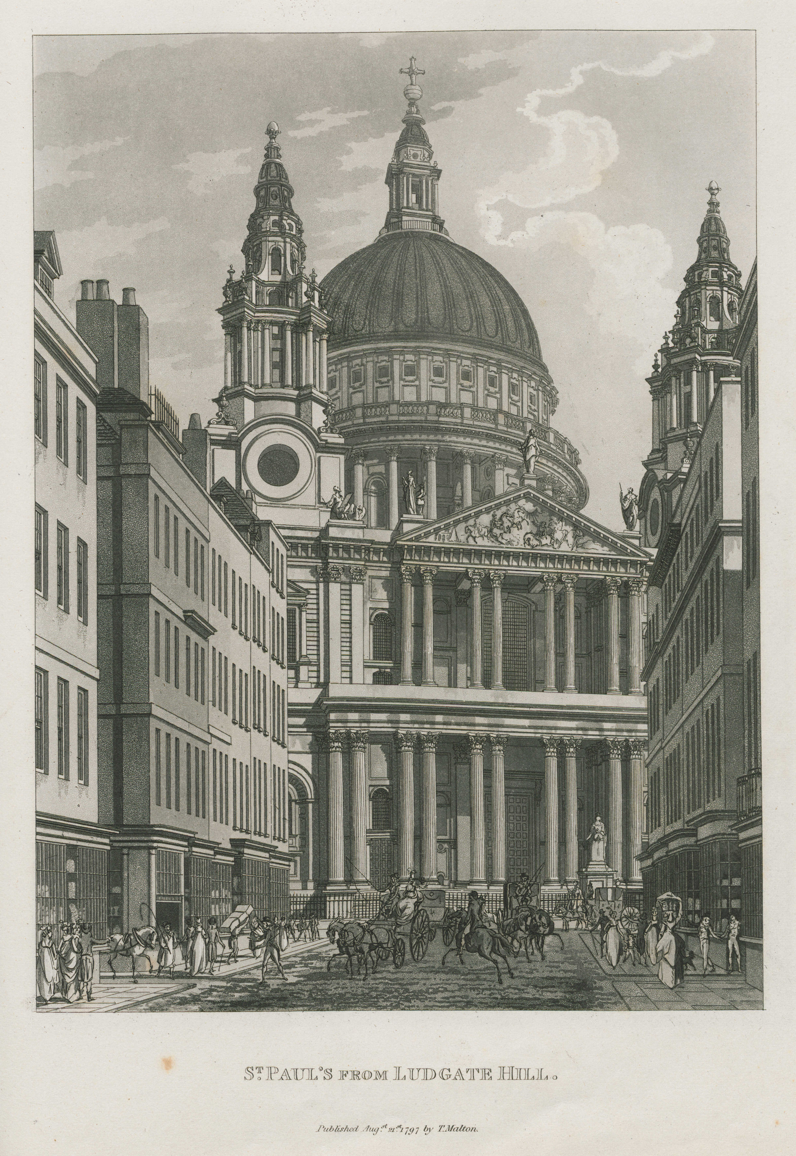 049 - Malton - St Paul's from Ludgate Hill