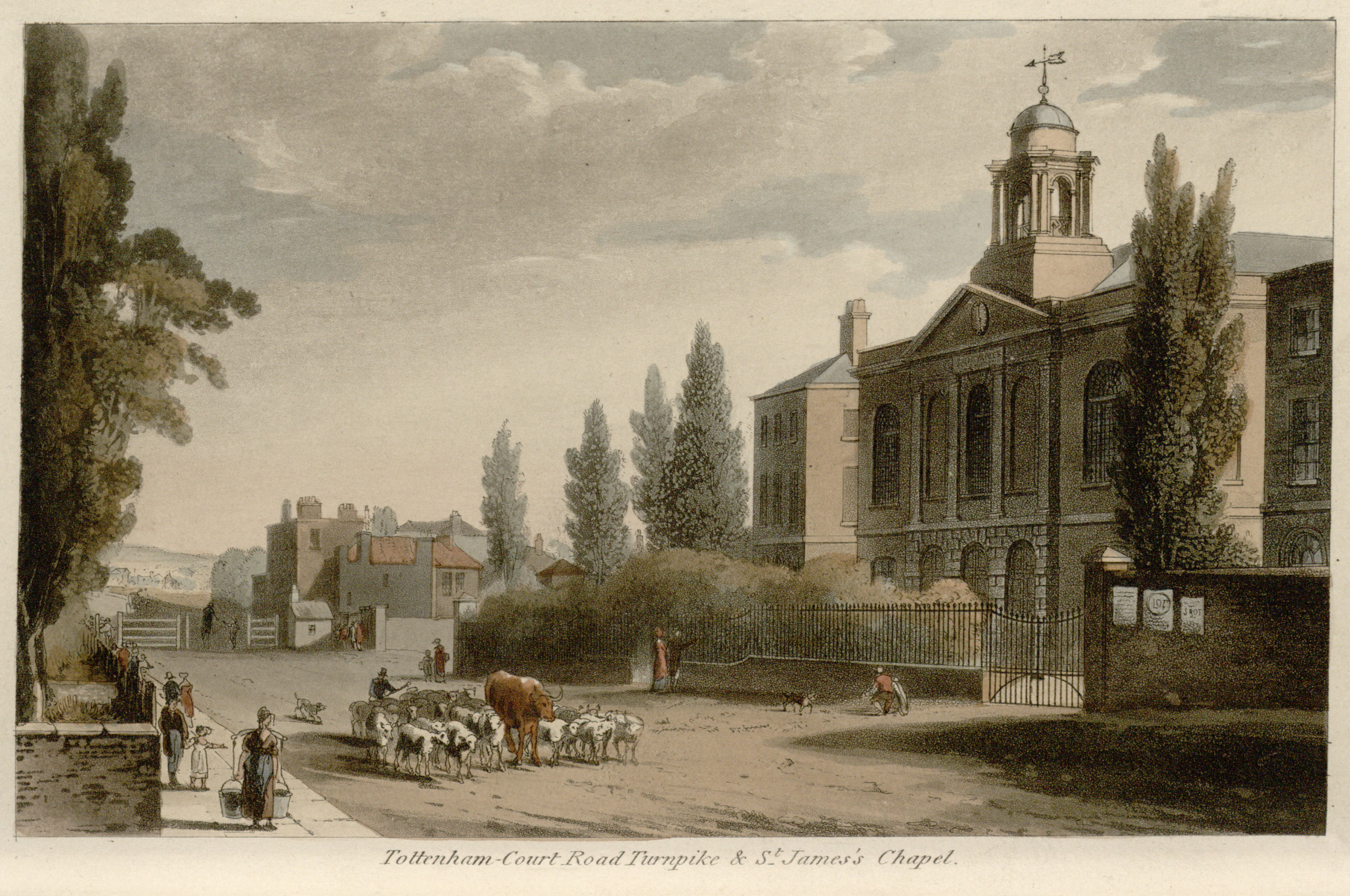 49 - Papworth - Tottenham Court Road Turnpike & St James's Chapel